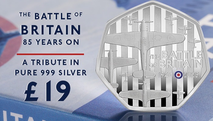 Battle of Britain Silver 50p
