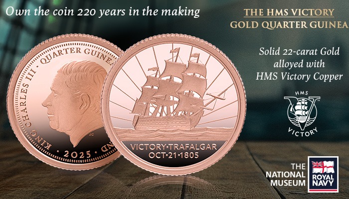 HMS Victory Gold Guinea