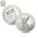 The Angel of Remembrance Five Crown Coin with Swarovski Crystal