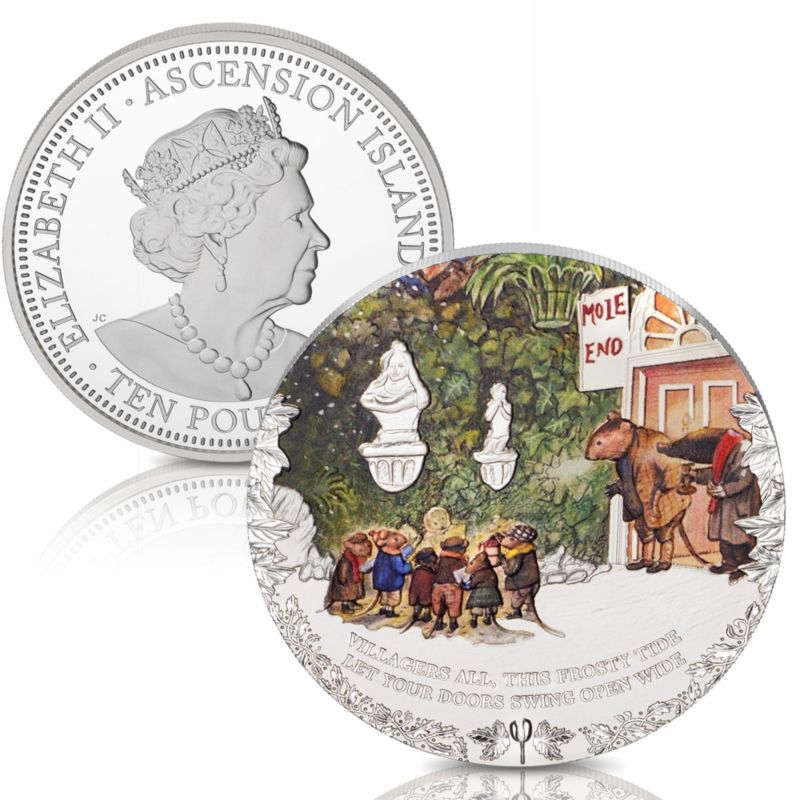 [426-CO336.09] The Wind in the Willows Ten Pound Coin