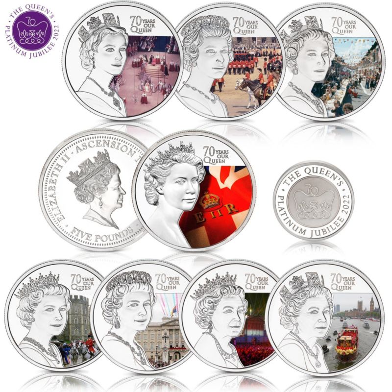 [426-CO366.13S] The Queen Elizabeth II Platinum Jubilee Coin Set