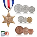 The D-Day 80th Anniversary Coin Set - the complete set of original coins from one of the most notabl