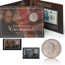 The Churchill Coin  Banknote and Stamp Set