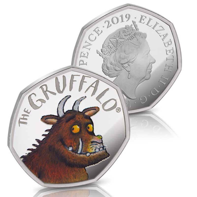 [426-MNI08.01] The Gruffalo 50p Silver Proof Coin