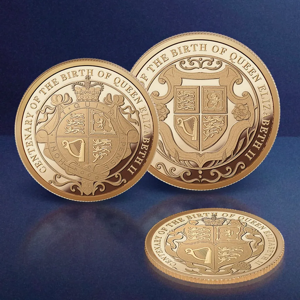 Complete the story of the Queen’s life in gold.         Alongside your 1/100th Sovereign, you can secure the two companion world‑first sovereigns — the 1/70th and 1/60th — each struck in pure 24‑carat gold, each with a symbolic edition limit tied to Queen Elizabeth II’s life, and each personally approved by King Charles III. Together, these three coins form the record‑breaking tribute set honouring her Birth Centenary, Platinum Jubilee and Diamond Jubilee — with free upgrades to the Deluxe Presentation Box and Certificate Booklet when you add the set today. (Click for details).
