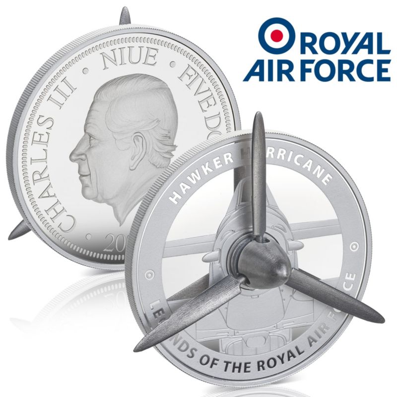 [626-MNI27.01S] Hawker Hurricane Coin Set